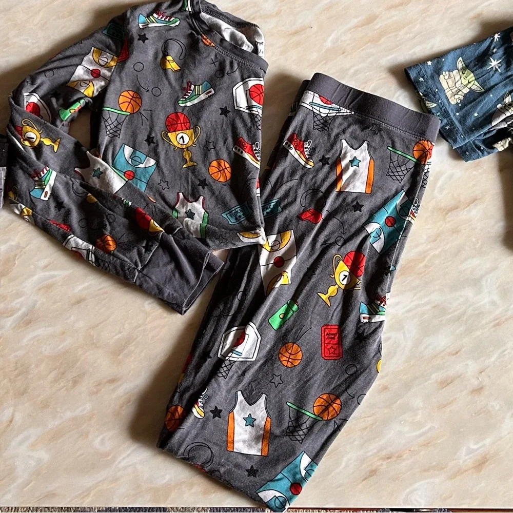 Little‎ Sleepies Star Wars/Basketball/Nightmare Before Christmas Pajama Sets (3)